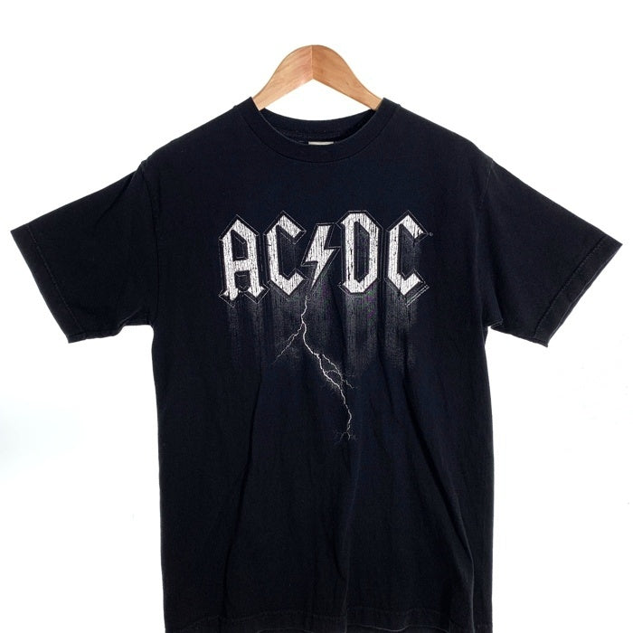 00's ACDC プリントTシャツ ブラック ALSTYLE メキシコ製 Size M 福生店