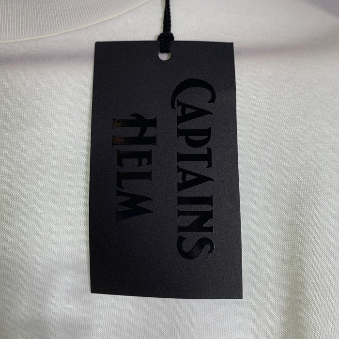 CAPTAINS HELM キャプテンズヘルム RUNNING FOAM L/S TEE ロンT ロングスリーブ ランニングフォーム 長袖 Tシャツ ホワイト CH25-SS-T06 Size L 福生店