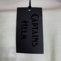 CAPTAINS HELM キャプテンズヘルム RUNNING FOAM L/S TEE ロンT ロングスリーブ ランニングフォーム 長袖 Tシャツ ホワイト CH25-SS-T06 Size L 福生店
