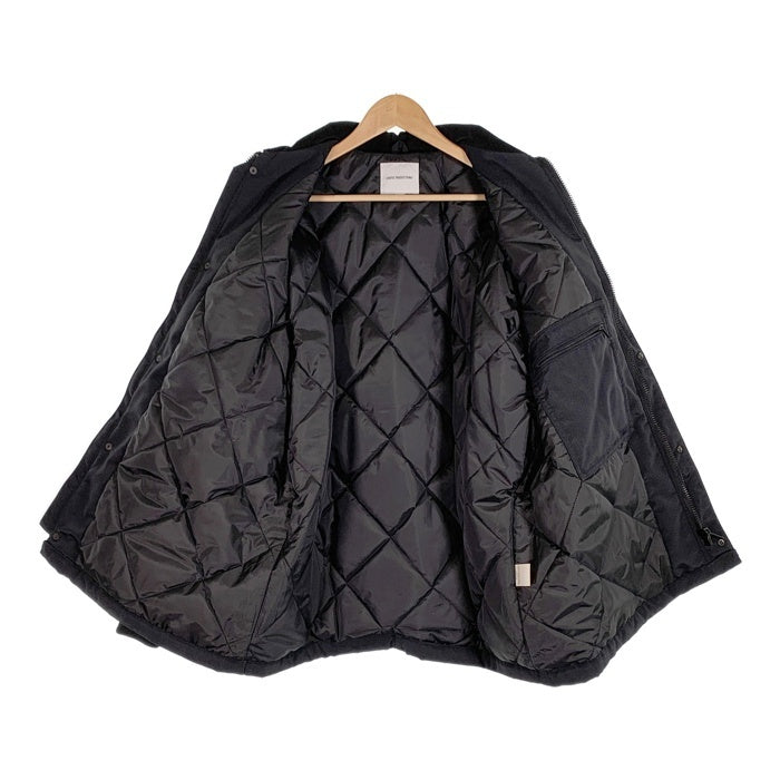 COOTIE クーティー 24AW Padded Nylon OX Work Short Coat パデッド ナイロン ワークショートコート ジャケット ブラック 中綿 オーバーサイズ Size S 福生店