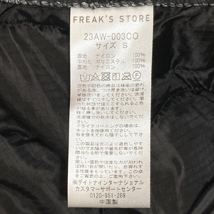 FREAK'S STORE フリークスストア 23AW-003CO M-65 モッズコート ライナー付き ブラック sizeS 瑞穂店