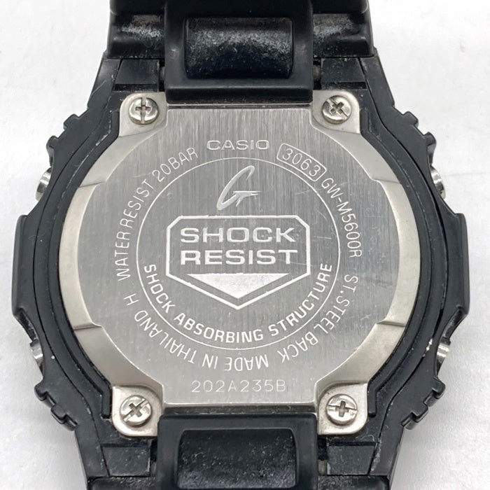 CASIO カシオ G-SHOCK タフソーラー マルチバンド6 デジタル クォーツ腕時計 ブラック オレンジ GW-M5600R 瑞穂店