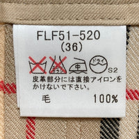 BURBERRY BLUE LABEL バーバリー ブルーレーベル FLF51-520 ノバチェック ラップスカート ベージュ size36 瑞穂店