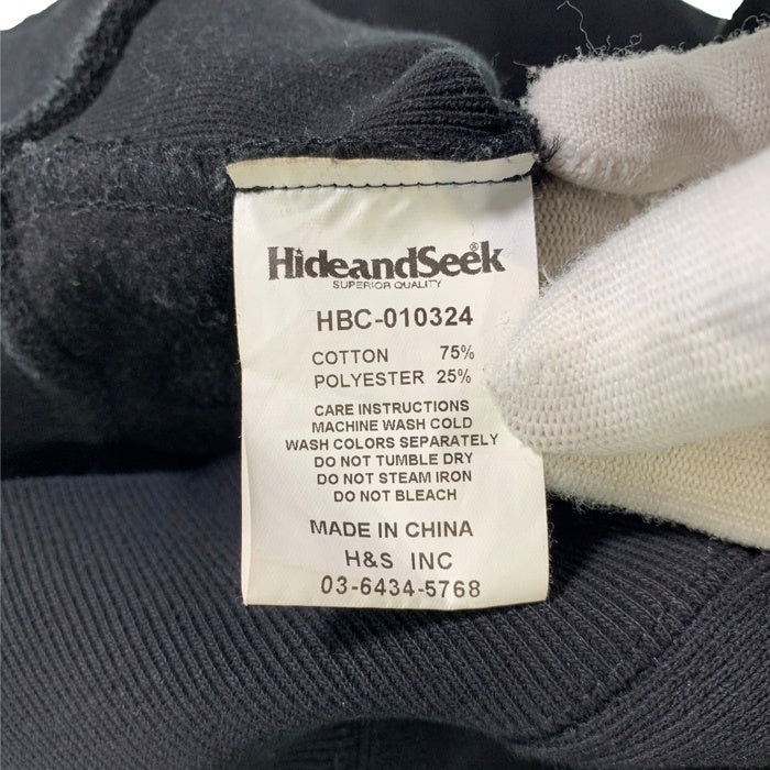 HIDEANDSEEK ハイドアンドシーク BOUNTY HUNTER バウンティーハンター プルオーバー フーディー パーカー ブラック Size M 福生店