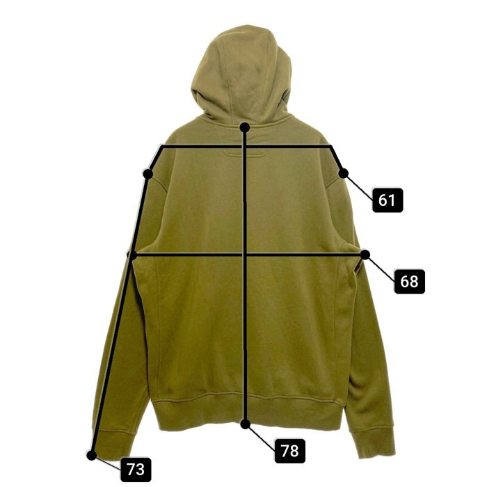 ARC'TERYX アークテリクス 刺繡ロゴ プルオーバースウェットパーカー オリーブ 16427-76235 04/15 Size XXL 瑞穂店