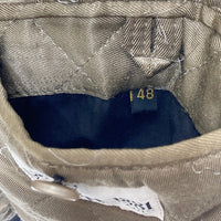 CERRUTI 1881 セルッティ ジップアップ レザージャケット ブラック Size 48 瑞穂店