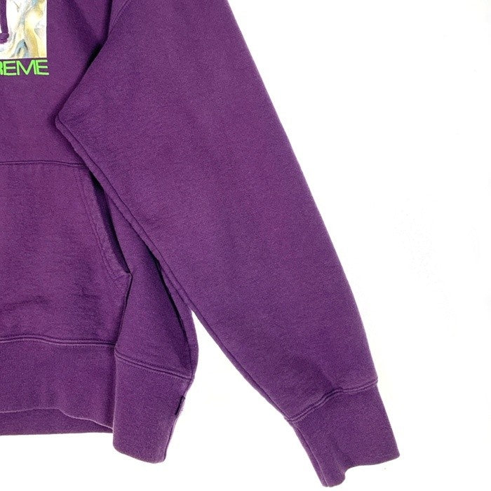SUPREME シュプリーム 21AW Ecstacy Hooded Sweatshirt エクスタシー プリントプルオーバースウェットパーカー フーディー パープル Size S 福生店