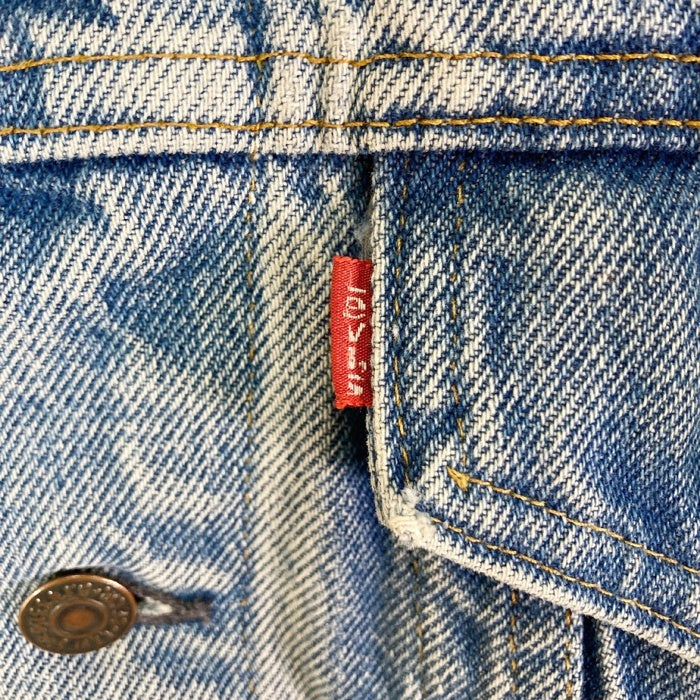 Levi's リーバイス 70506-0213 80's USA製 ボタン裏52 4th トラッカージャケット Gジャン ライトインディゴ size42 瑞穂店