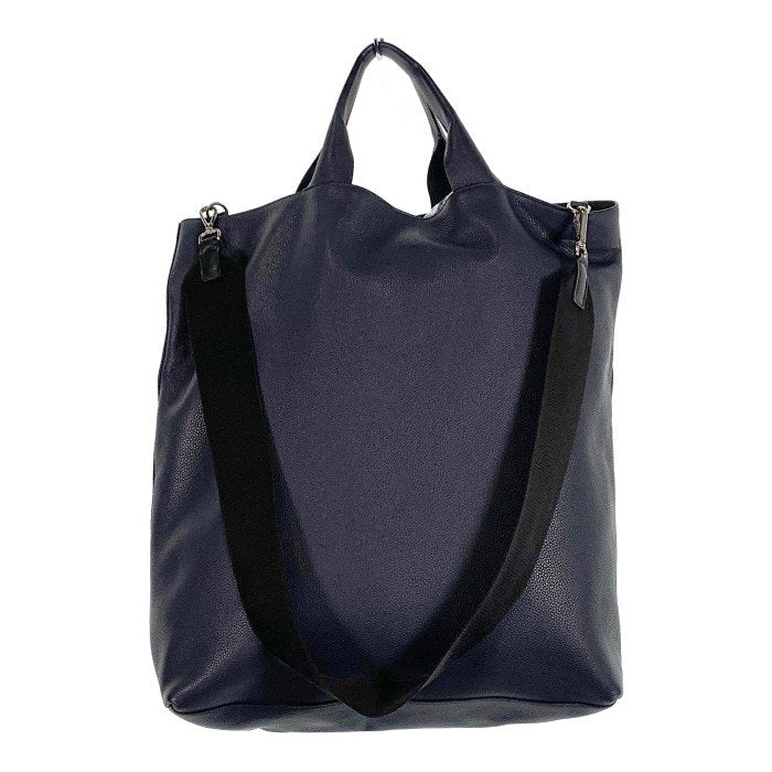 JIL SANDER ジルサンダー レザーハンドバッグ ショルダーストラップ ネイビー 福生店