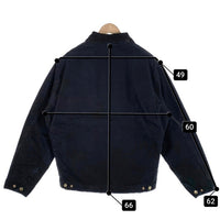Carhartt WIP カーハートワークインプログレス OG DETROIT JACKET デトロイトジャケット ダック地 内キルティング ブラック 3 I027358.00E Size S 福生店