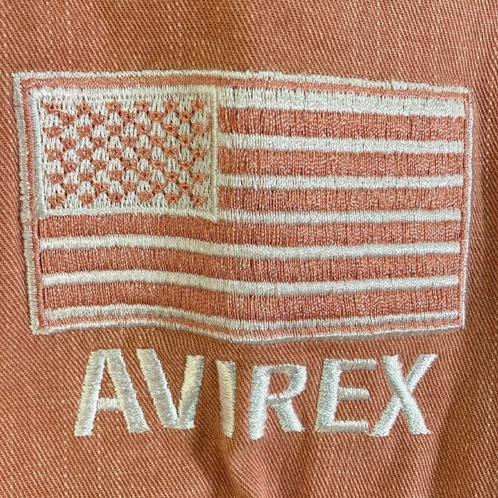 AVIREX アヴィレックス 783-3120027 PIGMENT DYED FATIGUE SHIRT ピグメント ダイ ファティーグ シャツ ピンク sizeM 瑞穂店