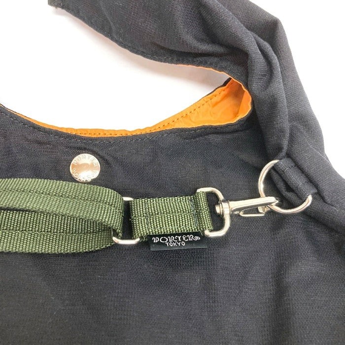 PORTER  ポーター BAGGER CVS BAG バッグ 113662010 ブラック 瑞穂店