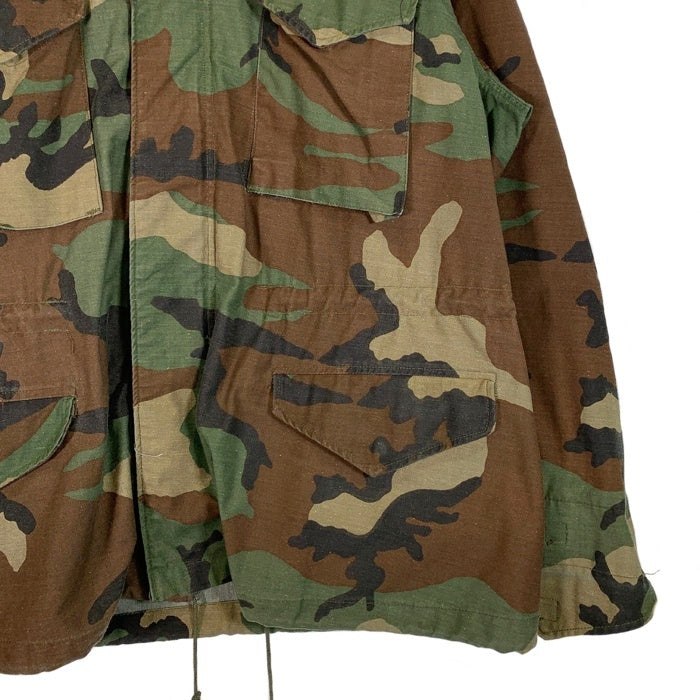 80's U.S.ARMY 米陸軍 M-65 フィールドジャケット ミリタリー カモフラージュ 87年会計 Size L-R 福生店