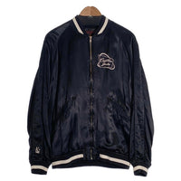 HYSTERIC GLAMOUR ヒステリックグラマー 16SS 野口強 刺繡 スーベニアジャケット スカジャン ブラック レーヨン 0261AB12 Size L 福生店