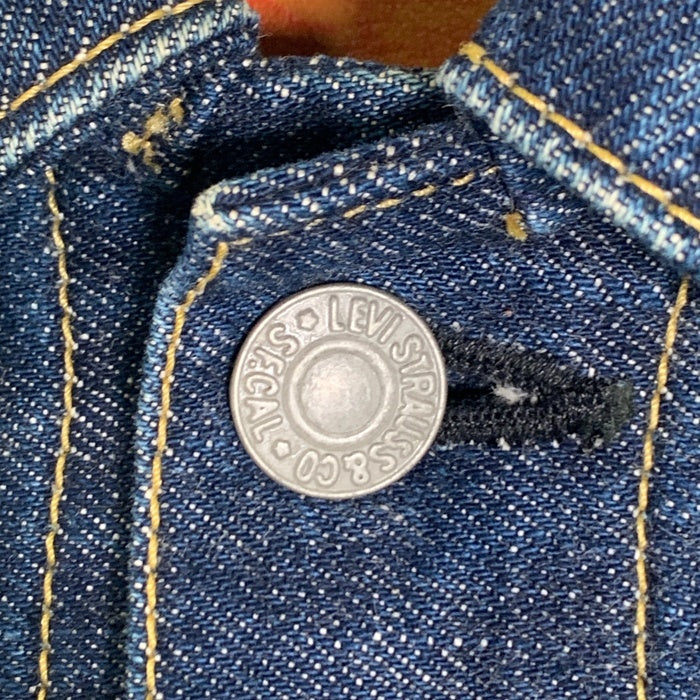 90's Levi's リーバイス 71507XX 2nd ボタン裏J02 BIG ビッグイー トラッカー デニムジャケット インディゴ Size 38 福生店
