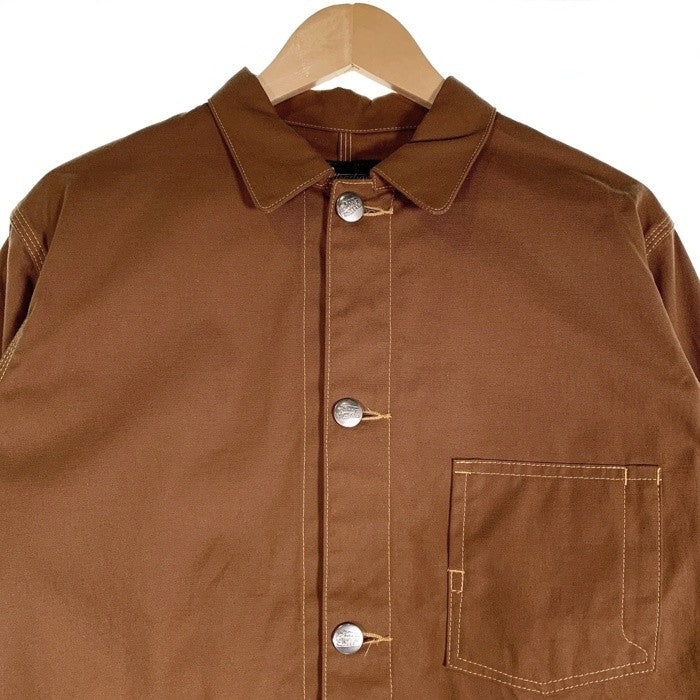 Attractions アトラクションズ コットン カバーオール ブラウン やや薄手 Size 38 福生店