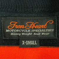 IRON HEART アイアンハート ボーダー Tシャツ オレンジ sizeXS 瑞穂店