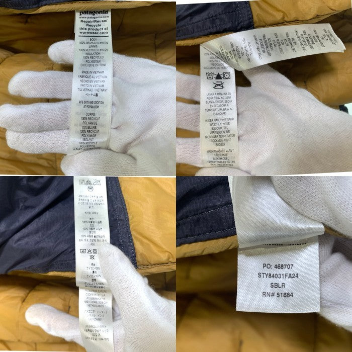patagonia パタゴニア FA24 マイクロ パフ フーディー ネイビー STY84031FA24 Size XL 福生店