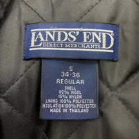 LAND'S END ランズエンド 90S キルティング チェック柄 ウールコート レッド sizeS 瑞穂店