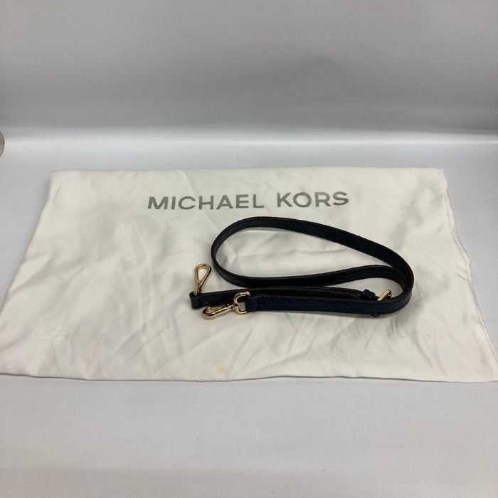 MICHAEL KORS マイケルコース レザー クロコ型押し 2way ハンド・ショルダーバック ネイビー 瑞穂店