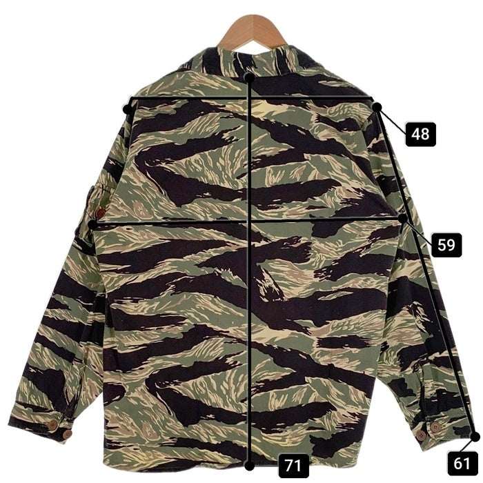 U.S.ARMY レプリカ タイガーストライプ ミリタリーシャツ Size L 福生店