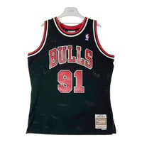 Mitchell&Ness ミッチェルアンドネス NBA CHICAGO BULLS 1997-98 DENNIS RODMAN ユニフォーム ブラック sizeL 瑞穂店