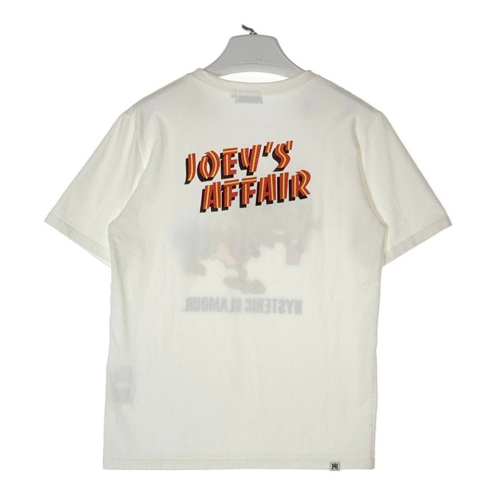 HYSTERIC GLAMOUR ヒステリックグラマー 02182CT29 JOEY'S AFFAIR Tシャツ ホワイト sizeS 瑞穂店