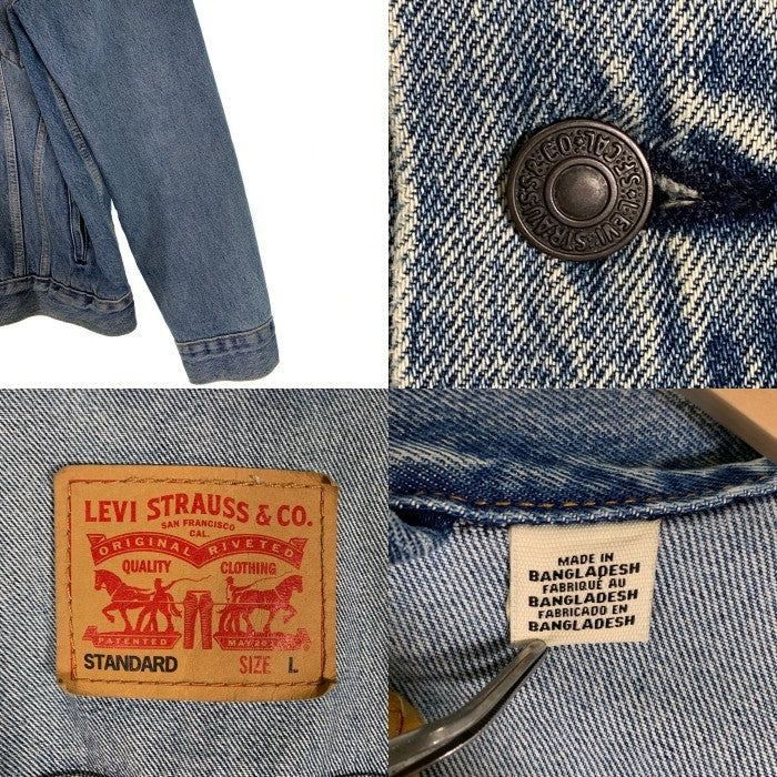 Levi's リーバイス デニム トラッカージャケット ライトブルー 72334-0683 Size L 福生店