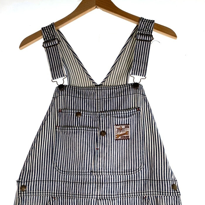 Schott ショット ヒッコリー ストライプ オーバーオール ホワイト 3106003 Size 32 福生店