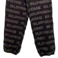 SUPREME シュプリーム 21SS Logo Ripstop Track Pant ロゴリップストップ トラックパンツ ブラック Size XL 福生店
