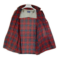 PENDLETON ペンドルトン 60-620 ウール テーラードジャケット 50's ブラックxレッド チェック sizeM 瑞穂店