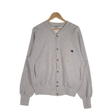00's Champion チャンピオン リバースウィーブ スナップカーディガン アッシュグレー C5-9601 メキシコ製 Size M 福生店