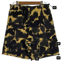 SUPREME シュプリーム 26FW Small Box Sweatshort Tie Dye スモール ボックス スウェット ショーツ ショート ハーフパンツ イエロー ブラック タイダイ Size M 福生店