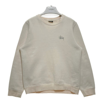STUSSY ステューシー ショーンフォント スウェットトレーナー アイボリー sizeM 瑞穂店