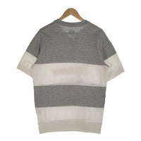 SUPREME シュプリーム 15SS Team Henley Tee チーム ヘンリーネックTシャツ グレー ホワイト Size M 福生店