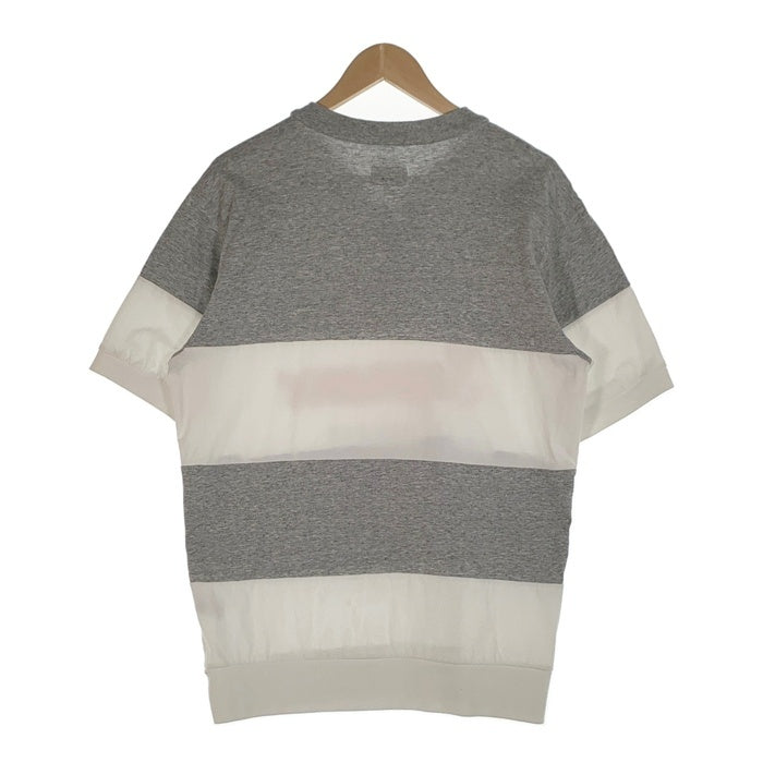 SUPREME シュプリーム 15SS Team Henley Tee チーム ヘンリーネックTシャツ グレー ホワイト Size M 福生店