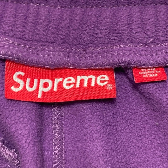 SUPREME シュプリーム 23AW Polartec Fleece Pants ポーラテック フリースパンツ パープル Size M 瑞穂店