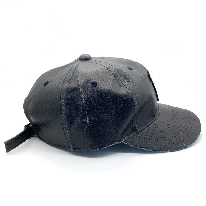 FULLCOUNT フルカウント 24AW F PATCH 6PANEL COATED DENIM BASEBALL CAP Fパッチ 6パネル デニム ベースボールキャップ ブラック 福生店