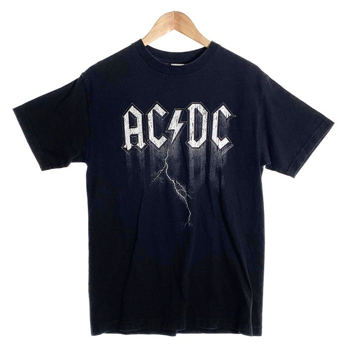 00's ACDC プリントTシャツ ブラック ALSTYLE メキシコ製 Size M 福生店