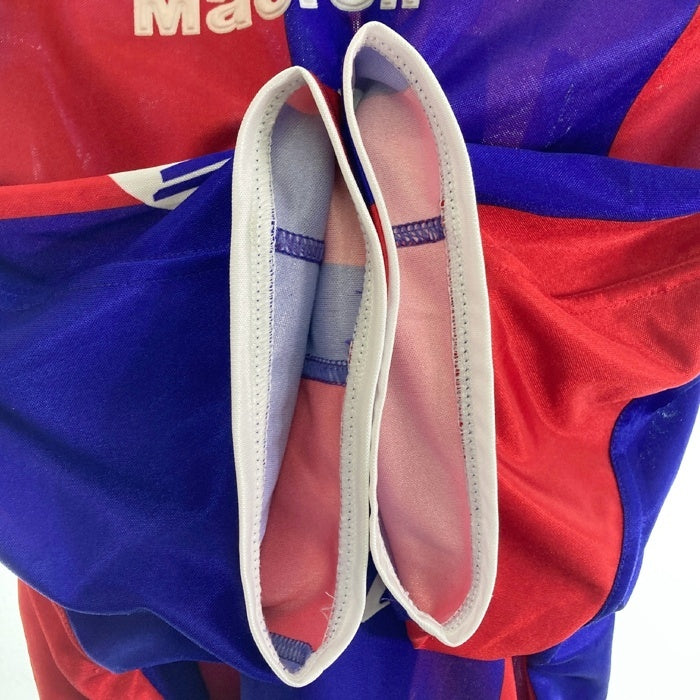 Macron マクロン ボローニャFC 03-04 ホーム ユニフォーム NAKATA 中田英寿 ブルーxレッド sizeL 瑞穂店