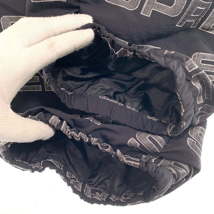 SUPREME シュプリーム 21SS Logo Ripstop Track Pant ロゴリップストップ トラックパンツ ブラック Size XL 福生店