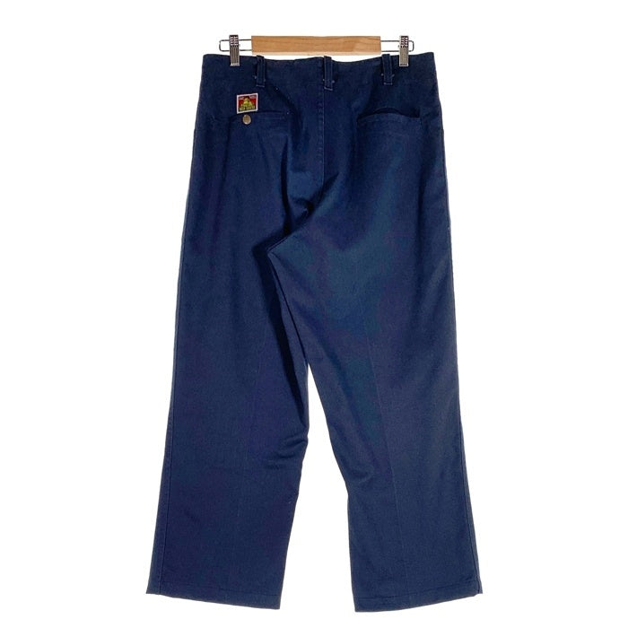 90's BEN DAVIS ベンデイビス フリスコワークパンツ チノツイル ネイビー USA製 Size 34 福生店