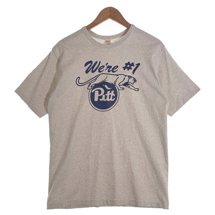 WAREHOUSE ウエアハウス Pitt プリントTシャツ オートミール Size L 福生店