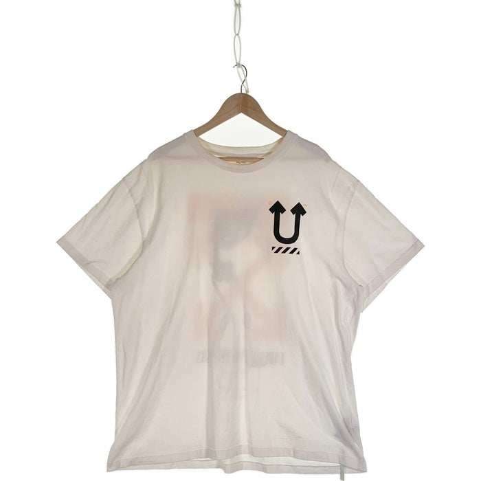 OFF-WHITE オフホワイト 19AW UNDERCOVER アンダーカバー Skeleton Dart S/S T-Shirt スケルトン プリントTシャツ ホワイト OMAA061G19877010 Size XL 福生店