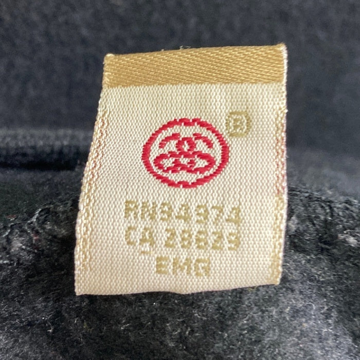 STUSSY ステューシー USA製 前後ショーンフォント プルオーバーパーカー ブラック sizeL 瑞穂店