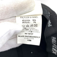 PALACE SKATEBOARDS パレス スケートボード Palflex 6Panel Cap パルフレックス 6パネル キャップ ブラック 福生店