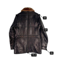 ORGUEIL オルゲイユ Horsehide Aviation Coat 馬革 ホースハイド アビエーター レザーコート ジャケット OR-4010 ブラック Size 42 福生店