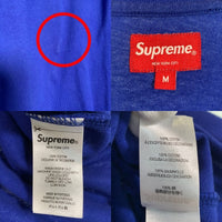 SUPREME シュプリーム 23SS Victory S/S Top ヴィクトリーショートスリーブトップ 刺繡 Tシャツ ダークロイヤル Size M 福生店