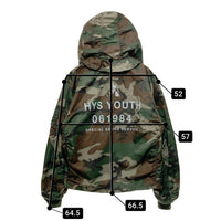 HYSTERIC GLAMOUR ヒステリックグラマー HYS YOUTH A-1 フロートジャケット カモフラージュ 02223AB03 Size M 瑞穂店
