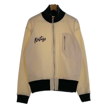 NASTOYS ナストイズ Pilotr Jacket パイロットジャケット アイボリー ジャージ素材 トラック Size L 福生店